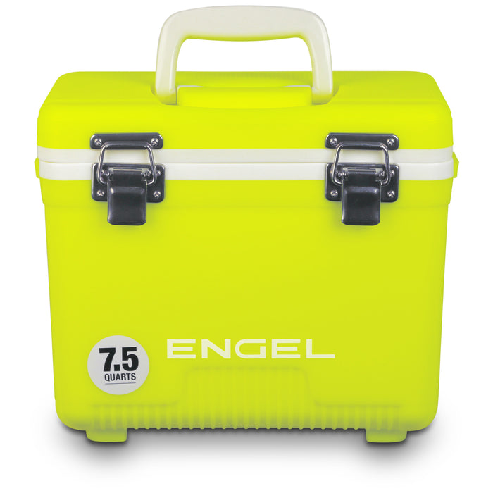 Engel 7.5 Quart Drybox/Cooler - High Vis Yellow