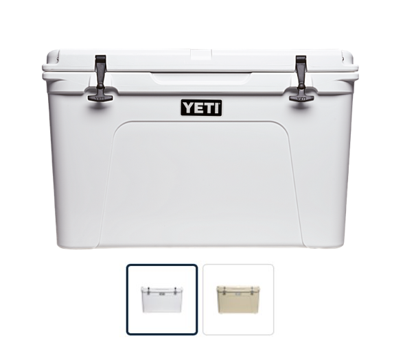 Yeti YT45 Tundra Series 45 Quart Cooler - White