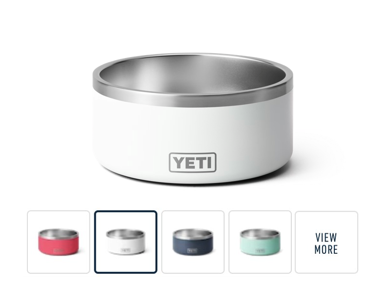 Yeti Boomer 8 Dog Bowl