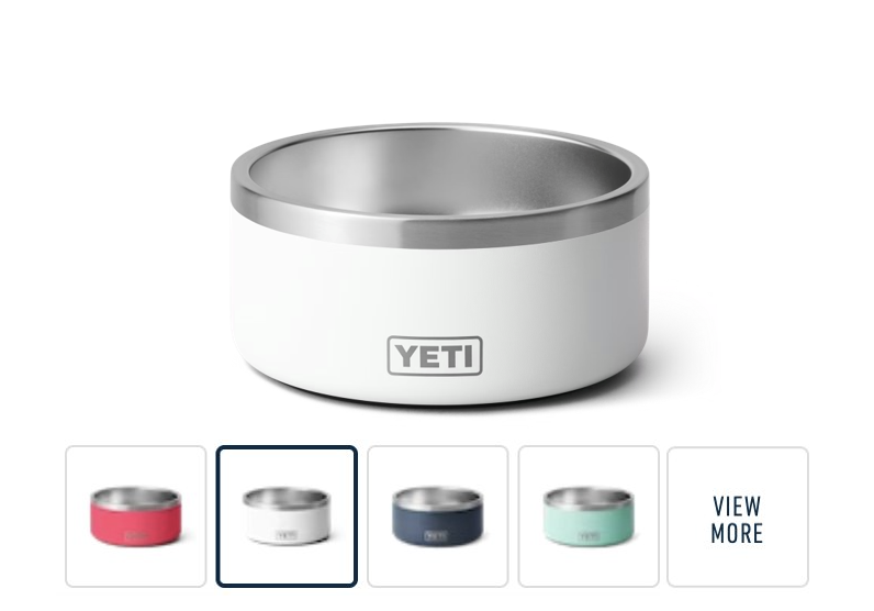 Yeti Boomer 4 Dog Bowl