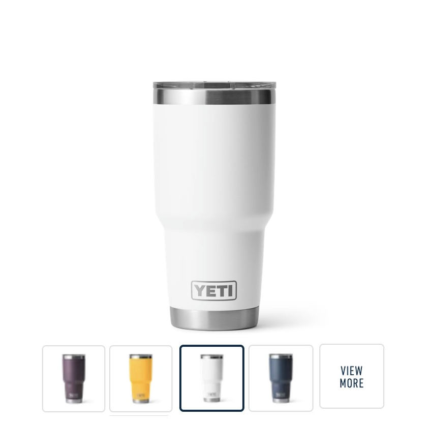 Yeti Rambler 30 oz Tumber with Magslider Lid