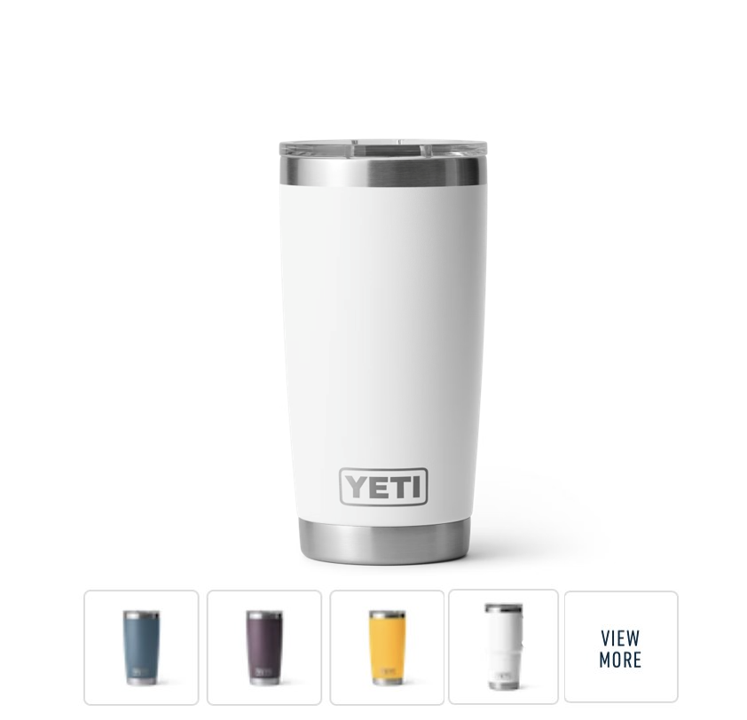 Yeti Rambler 20 oz Tumber with Magslider Lid