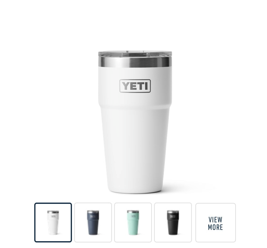 YETI Rambler 16 oz Stackable Pint with Magslider Lid - Navy