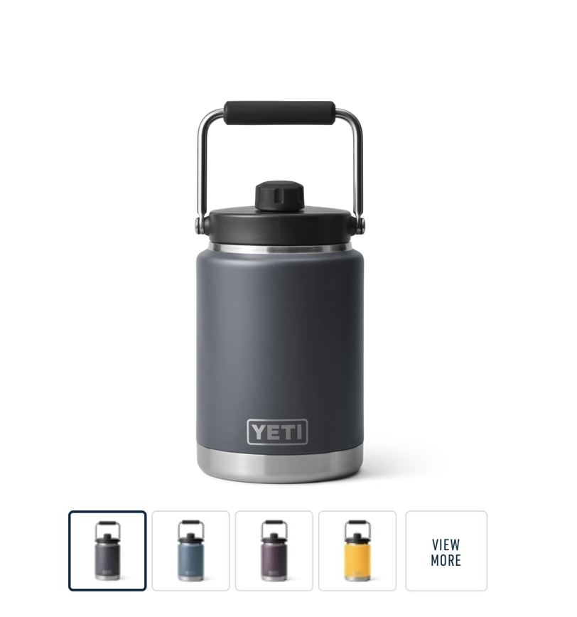 Yeti Rambler Half Gallon Water Jug