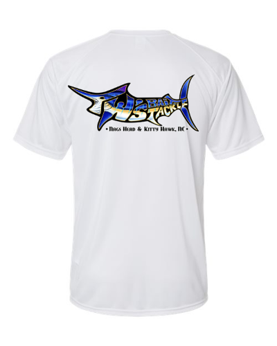 TW's Marlin Marlin Outline for Men - Short Sleeve Performance