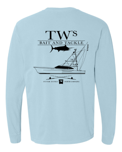 TW's Great Marlin Pursuit for Men - Long Sleeve T-Shirt