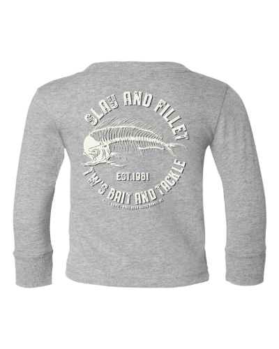 TW's Slay & Fillet for Toddlers - Long Sleeve T-Shirt