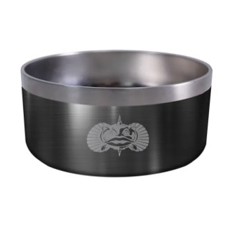 TOADFISH 1081 TFDOGBOWL-GRPHT