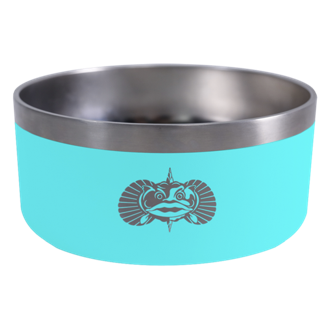 TOADFISH 1051 TFDOGBOWL-TEAL
