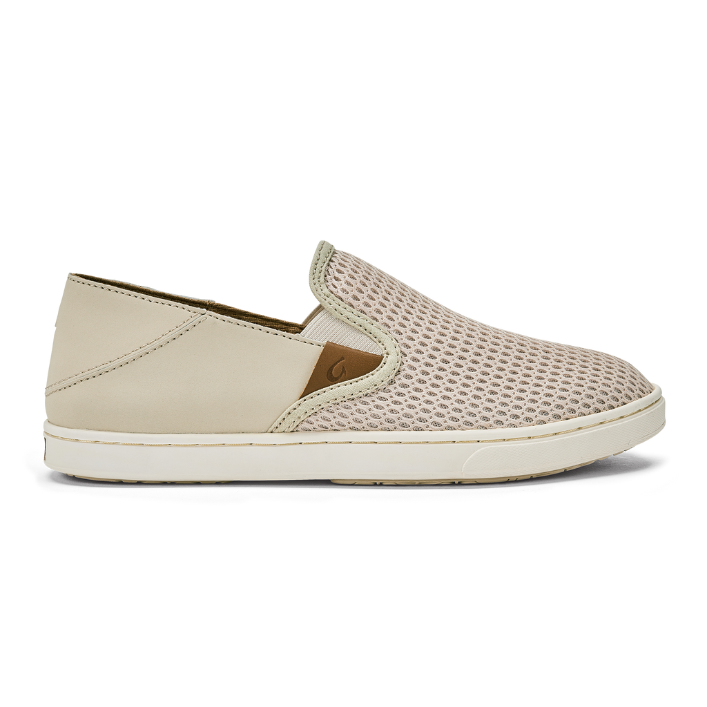 OluKai 20271 Pehuea Sneaker Slip-On Shoes for Women - Tapa/Tapa