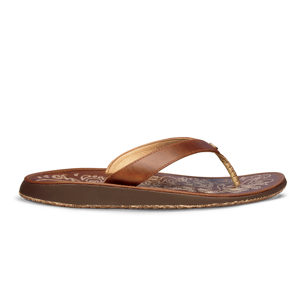 OluKai 20129 Paniola Sandals for Women - Natural/Natural