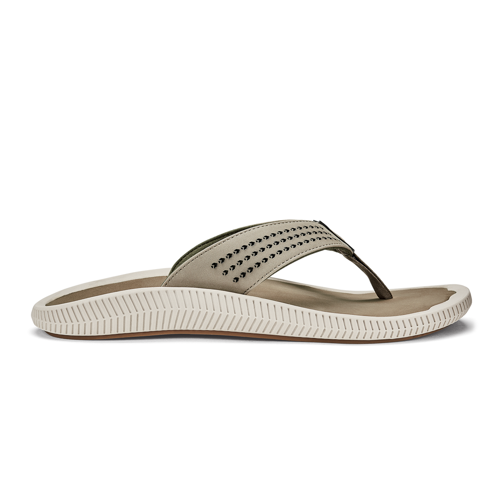 OluKai 10435 Ulele Sandals for Men - Clay/Mustang