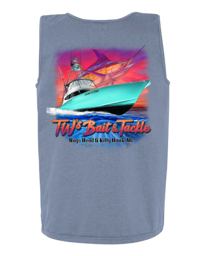 TW's Sunset Marlin for Men - Tank Top