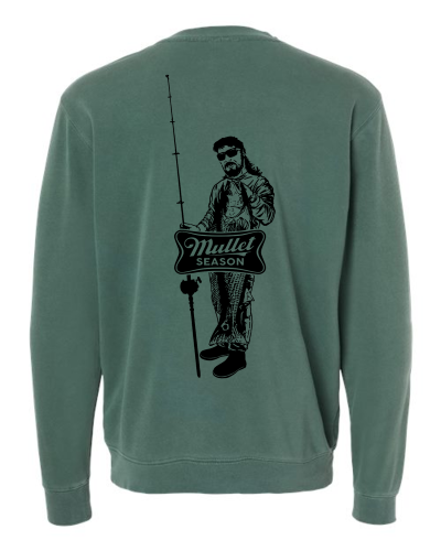 TW's Mullet Time for Men - Crew Neck Sweatshirt