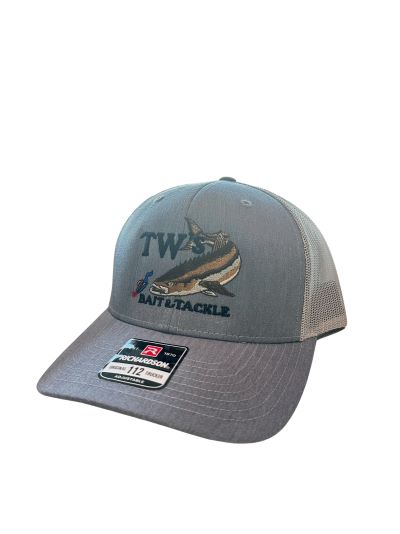 TW's Cobia Cap - Heather Grey/Light Grey (or White)