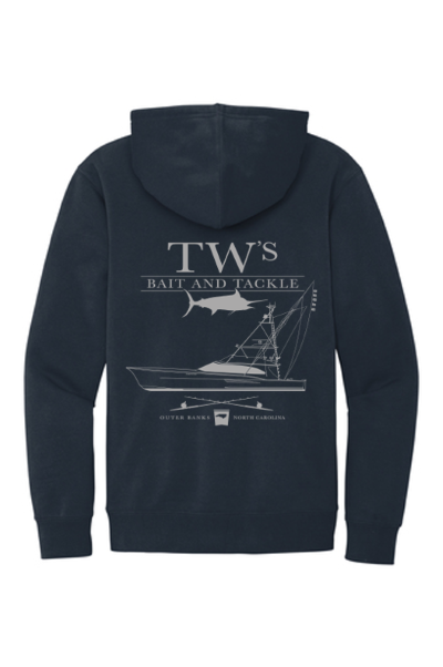 	TW's Great Marlin Pursuit for Men - Blend Pull-Over Hooded Sweatshirt