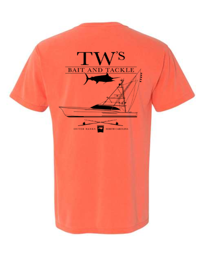 TW's Great Marlin Pursuit for Men - Cotton Short Sleeve T-Shirt