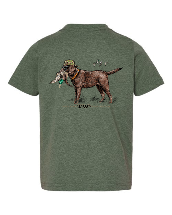 TW's Marsh Dog for Toddlers - Short Sleeve T-shirt