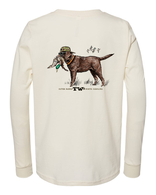 TW's Marsh Dog for Youth - Long Sleeve T-Shirt