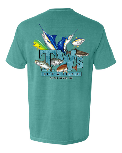 TW's Multifish for Men - Cotton Short Sleeve T-Shirt