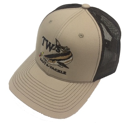 TW's Cobia Cap - Khaki/Coffee