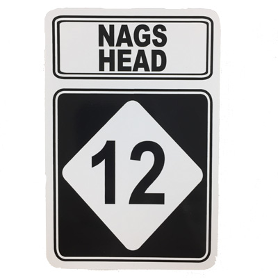 CSS Hwy 12 Nags Head Large Decal