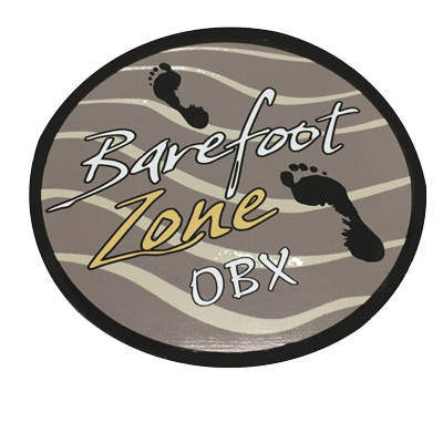 CSS OBX Barefoot Zone Decal