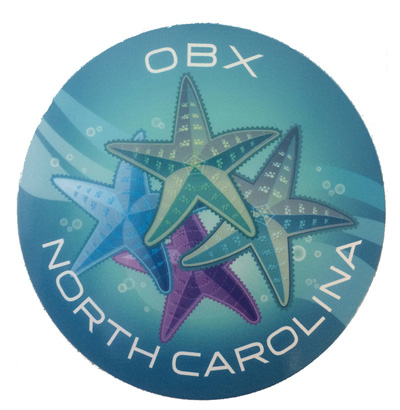 CSS OBX Starfish Decal