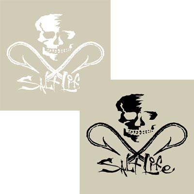 Salt Life - Hooked Skull Decal
