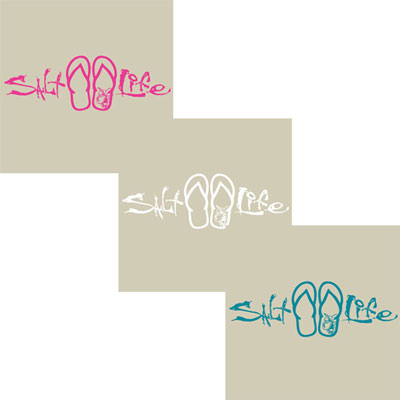 Salt Life - Sandal Decal