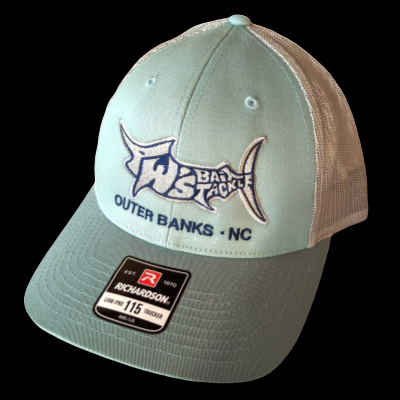 TW's Marlin Outline Cap - Smoke Blue/Aluminum