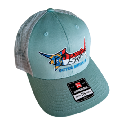 TW's NC Flag Marlin Cap - Smoke Blue/Aluminum