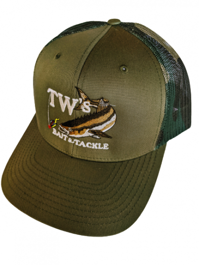 Categories - TW's Cobia Cap - Loden/Camo Mesh