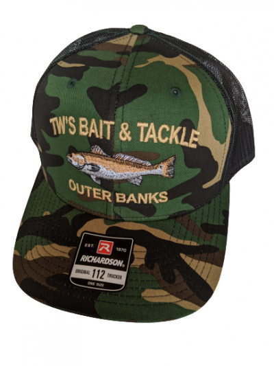 TW's Drum Cap - Green Camo/Black Mesh