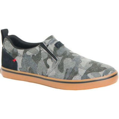 XTRATUF XSB-002 Mens Sharkbyte Canvas Shoe-Black Camo