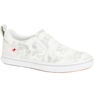 XTRATUF XSW-102 Womens Sharkbyte Canvas Shoe-White Camo