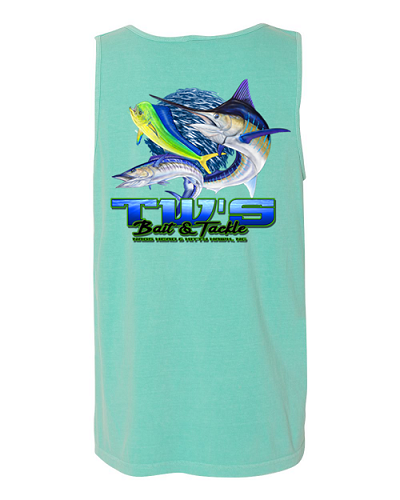 TW's 3 Fish Bait Ball for Men - Tank Top