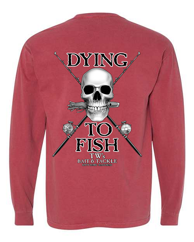 Categories - TW's Dying To Fish for Men - Long SleeveT-Shirt