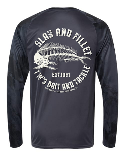 TW's Slay & Fillet for Men - Long Sleeve Performance Shirt