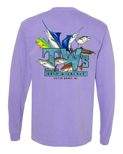 TW's Multifish for Men - Long Sleeve T-Shirt