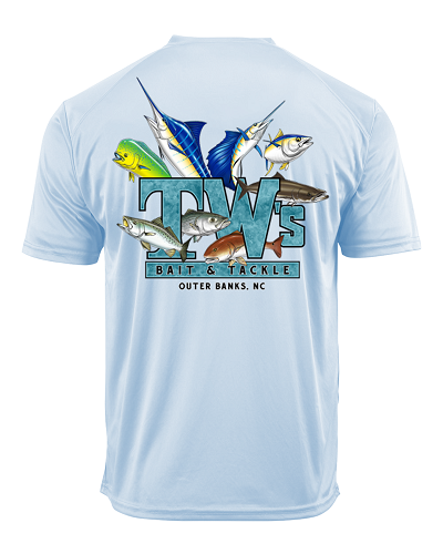 TW's Multifish for Men - Short Sleeve Performance Shirt