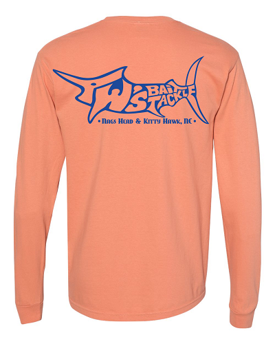 TW's Marlin Outline for Men - Long Sleeve<br>T-Shirt