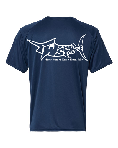 TW's Marlin Outline for Men - Short Sleeve Performance Shirt