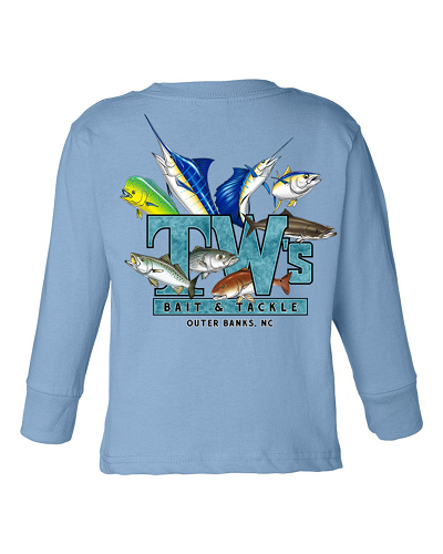 TW's Multifish for Toddlers - Long Sleeve T-Shirt