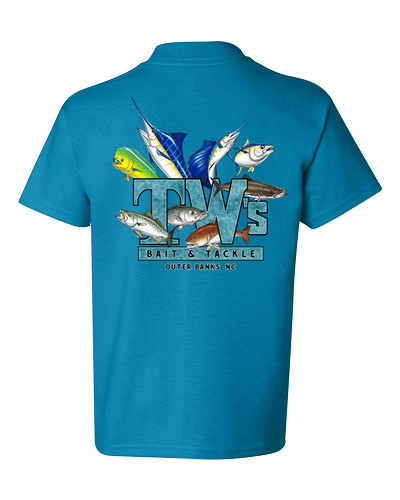 TW's Multifish for Youth - Short Sleeve T-Shirt