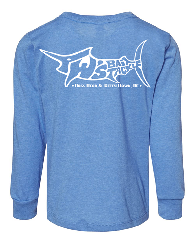 TW's Marlin Outline for Toddlers - Long Sleeve T-Shirt